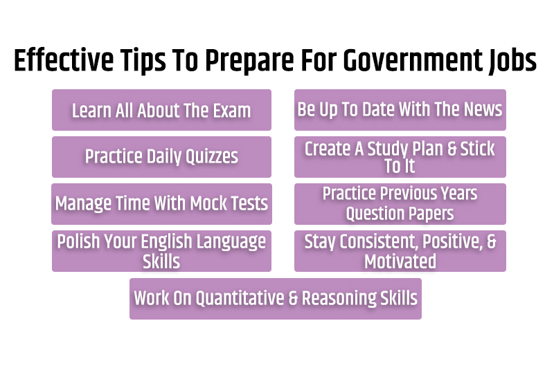 Effective Tips To Prepare For Government Jobs